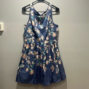 Flowers, Flare‎ Dress